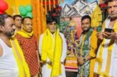 राधा कृष्ण द्वारिका मंदिर में श्रीकृष्ण जन्मोत्सव बड़े धूम धाम से मनाया गया