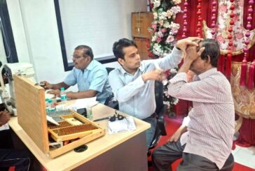 चश्मा बैंक के 5 वें संस्करण में 54 लोगों की हुई नेत्र जाँच, 43 जरूरतमंदों को निःशुल्क चश्मा देने की प्रक्रिया पूरी